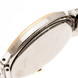 Pre Owned Maurice Lacroix Black Two-Tone Stainless Steel 69637 Men's Wristwatch 34 mm