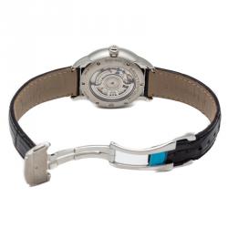 Maurice Lacroix Silver Jours Retrograde Steel Automatic Men's Watch 40MM