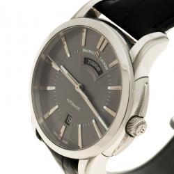 Maurice Lacroix Stainless Steel Pontos Day Date Automatic Men's Wristwatch 40MM