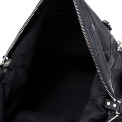 MCM Black Leather Duffle Bag                    