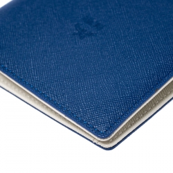 MCM Blue Leather Bifold Wallet