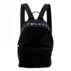 McQ By Alexander McQueen Black Canvas Backpack