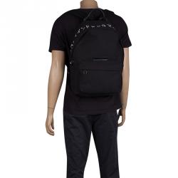 McQ By Alexander McQueen Black Canvas Backpack