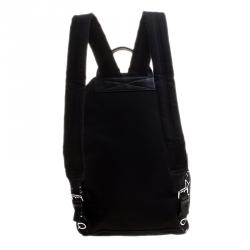 McQ By Alexander McQueen Black Canvas Backpack
