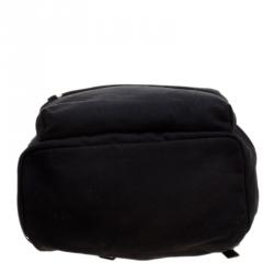McQ By Alexander McQueen Black Canvas Backpack