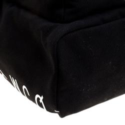 McQ By Alexander McQueen Black Canvas Backpack