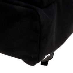 McQ By Alexander McQueen Black Canvas Backpack