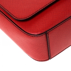 Michael Kors Ruby Saffiano Leather Harrison Messenger Bag