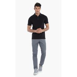 Pre Owned Michael Kors Black Modern Fit Polo Shirt M