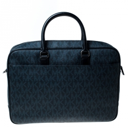 Michael Kors Signature Monogram Jet Set Briefcase