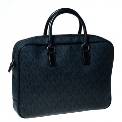 Michael Kors Signature Monogram Jet Set Briefcase