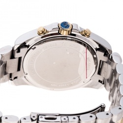 Michael Kors Rose Blue Two Tone Steel Bradshaw Chronograph MK5976 Men's Wristwatch 43 mm
