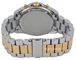 Michael Kors MK5976 Bradshaw Blue/Yellow gold toned steel Ã44 mm MK5976