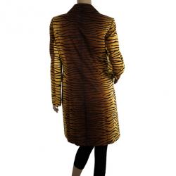 MICHAEL Michael Kors Animal Print Trench Coat M