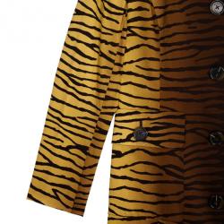 MICHAEL Michael Kors Animal Print Trench Coat M