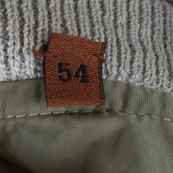 Pre Owned Missoni Men's Multicolor Knit Bomber Jacket L