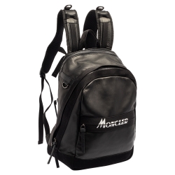 Moncler Black Polyamide Logo-Print Gimont Backpack