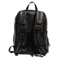 Moncler Black Polyamide Logo-Print Gimont Backpack
