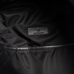 Moncler Black Polyamide Logo-Print Gimont Backpack