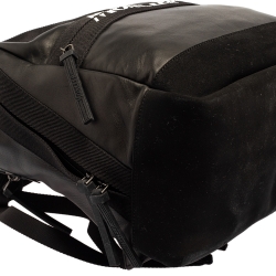 Moncler Black Polyamide Logo-Print Gimont Backpack