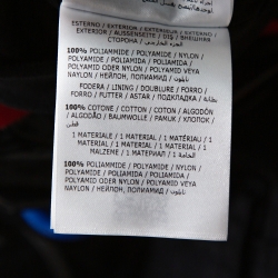 Pre Owned Moncler X Palm Angels Black Synthetic Logo Accented Joggers M