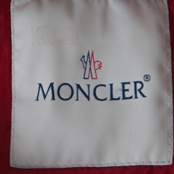 Moncler Red Zip Front Victor Blouson Jacket M