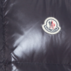 Pre Owned Moncler Grey Down Convertible Hooded Puffer Jacket / Vest XXL