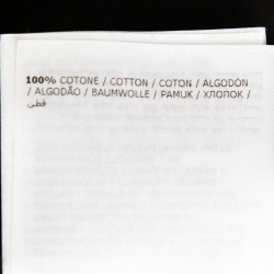 Pre Owned Moncler X Palm Angels Black Logo Print Cotton Long Sleeve T-Shirt M