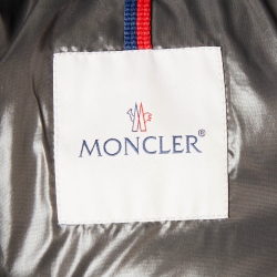 Moncler Black Synthetic Quilted Hooded Maya Jacket XXL