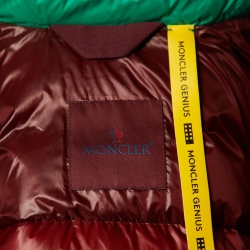 Moncler Genius 1952 Green Quilted Synthetic Liam Jacket M
