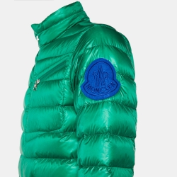 Moncler Genius 1952 Green Quilted Synthetic Liam Jacket M