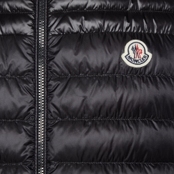 Moncler Black Down Gir Vest L