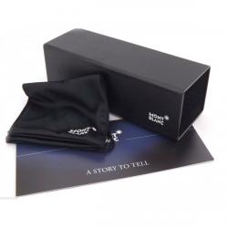 Pre Owned Mont Blanc Silver MB503T Square Sunglasses