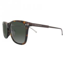 Mont Blanc Havana MB600SF Wayfarer Sunglasses