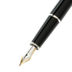 Pre Owned Montblanc Meisterstuck Black Solitaire Doue LeGrand Fountain Pen