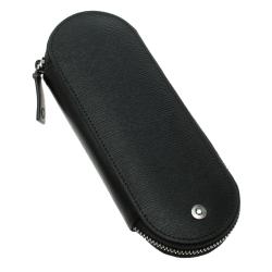 Pre Owned Montblanc Black Leather 4810 Westside Pen Pouch