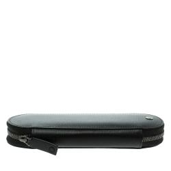 Pre Owned Montblanc Black Leather 4810 Westside Pen Pouch