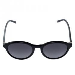 Montblanc Black MB505S Round Sunglasses 