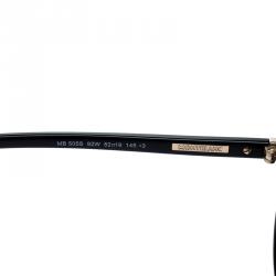 Montblanc Black MB505S Round Sunglasses 