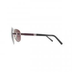 Mont Blanc Shiny Rose Gold/Gradient Smoke MB521S Aviator Sunglasses