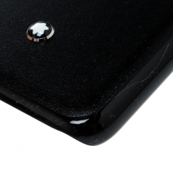 Pre Owned Montblanc Black Leather Hardphone Iphone 8 Case