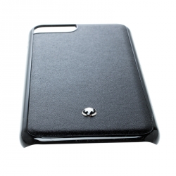 Pre Owned Montblanc Black Leather Hardphone Iphone 8 Case