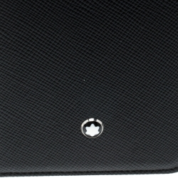 Pre Owned Montblanc Black Leather Flipside Iphone 8 Case