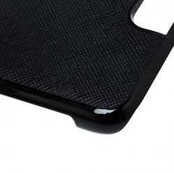 Pre Owned Montblanc Black Leather Hardphone Iphone 8 Case