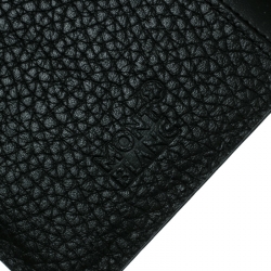 Pre Owned Montblanc Black Leather Flipside Iphone 8 Case