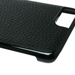 Pre Owned Montblanc Black Leather Hardphone Iphone 8 Case