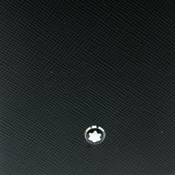 Pre Owned Montblanc Black Leather Flipside Samsung S8 Edge Plus Case