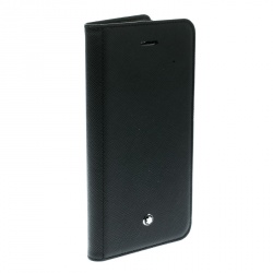 Pre Owned Montblanc Black Leather Flipside iPhone 8 Case