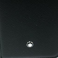 Pre Owned Montblanc Black Leather Flipside iPhone 8 Case