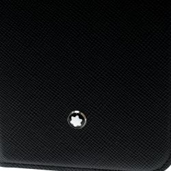 Pre Owned Montblanc Black Leather Flipside Samsung S7 Case